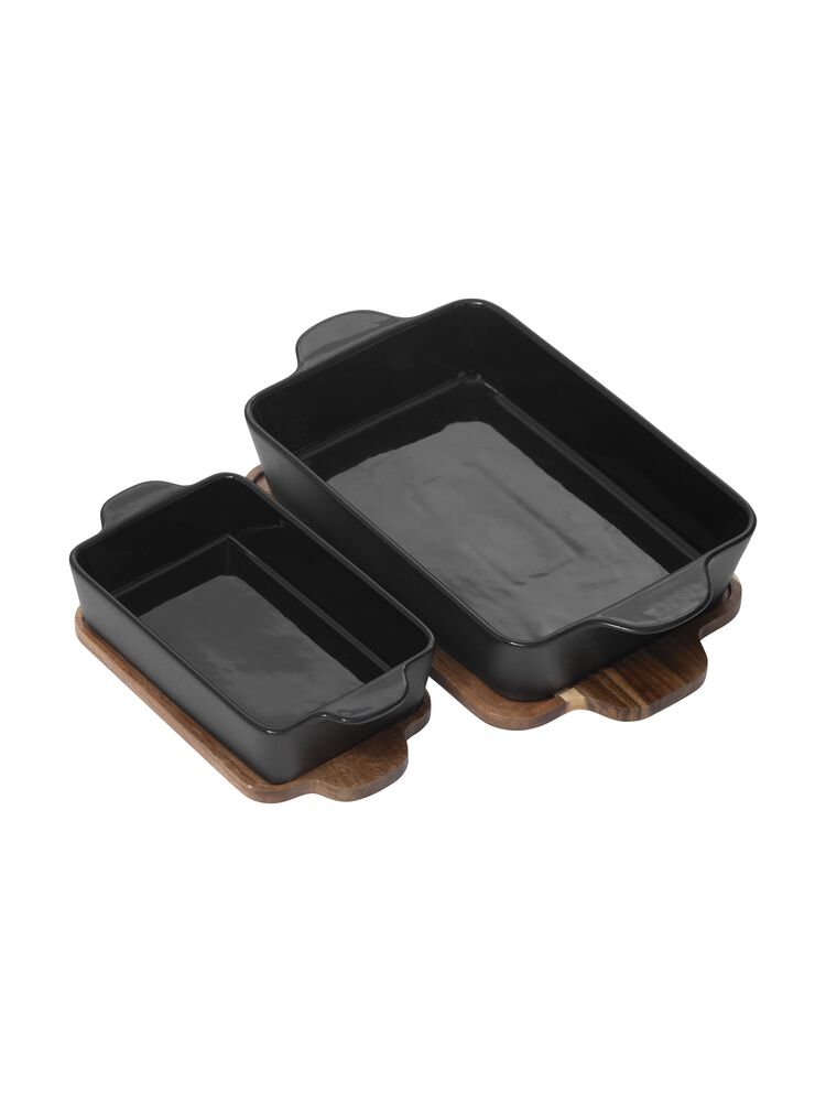 OJ Gratin Set 2-pak Sort Onesize